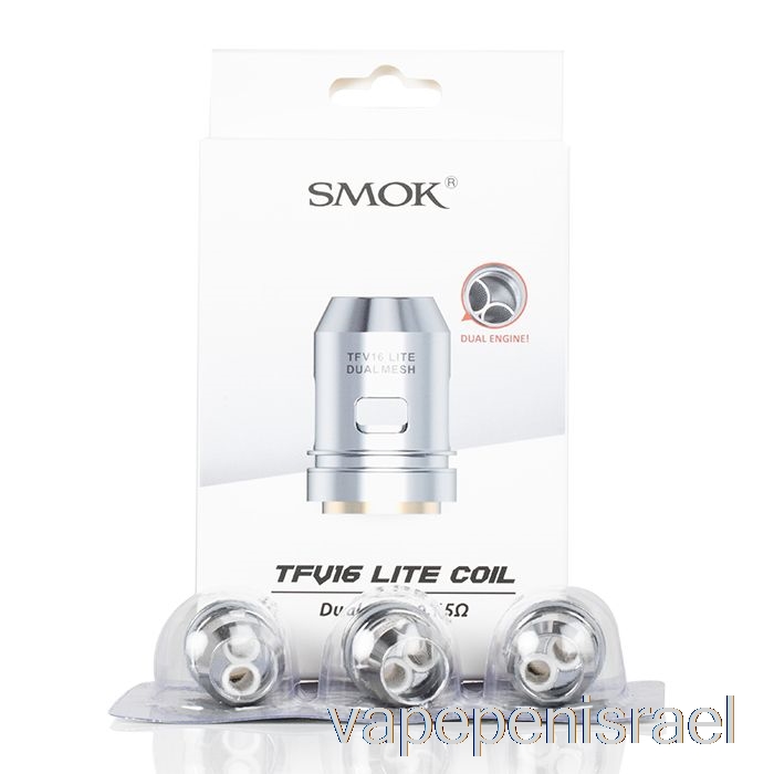 סלילי חלופי Vape Israel Smok Tfv16 לייט חד פעמי 0.15ohm סלילי רשת כפולה